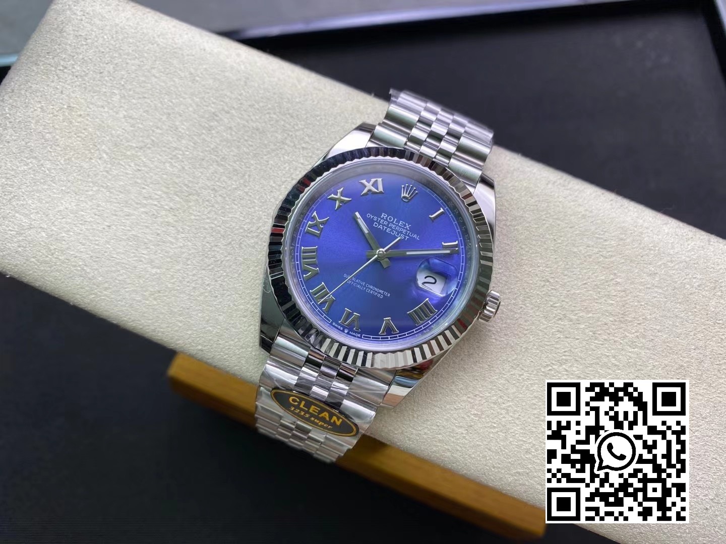 Rolex DateJust 41 126334 Clean Factory 1:1 Best Edition 904L Steel Blue Roman Dial