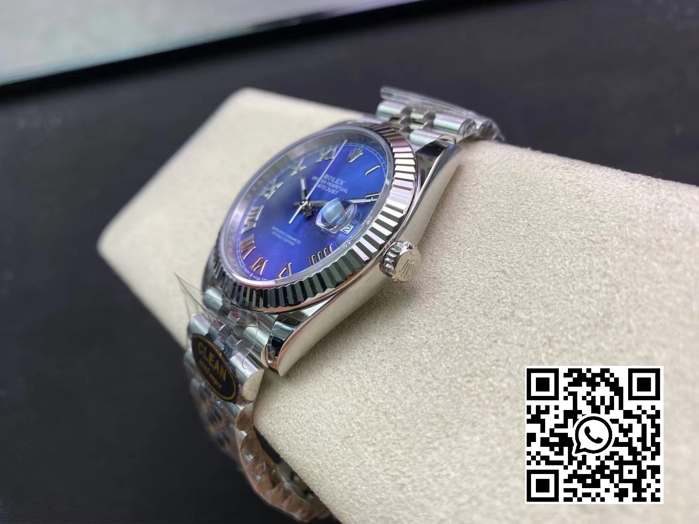 Rolex DateJust 41 126334 Clean Factory 1:1 Best Edition 904L Steel Blue Roman Dial