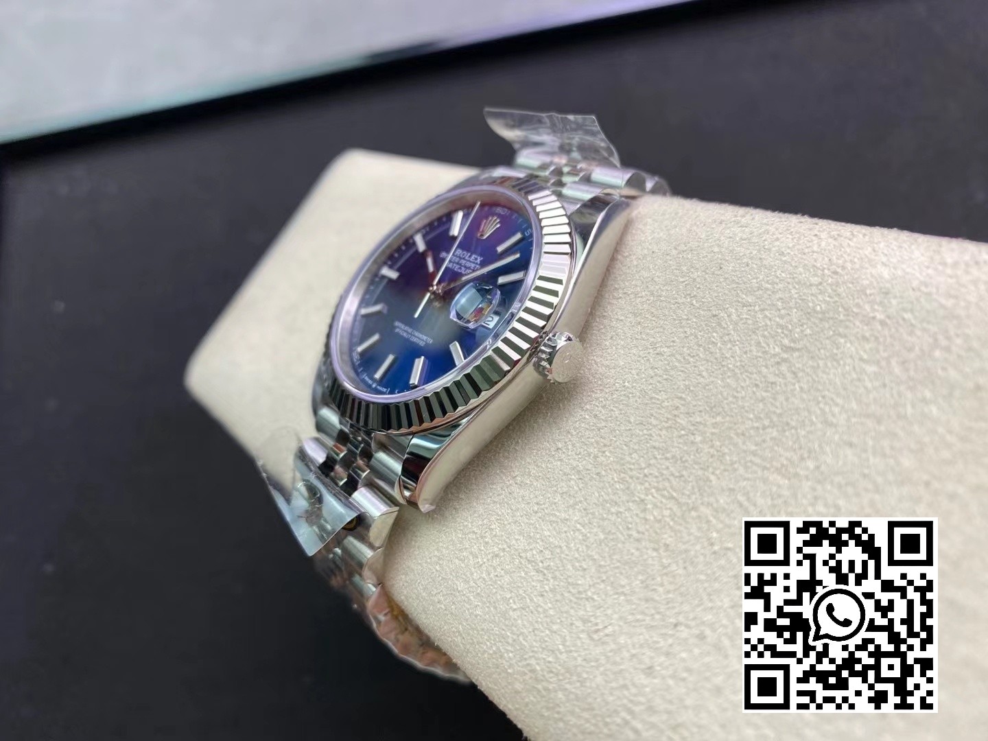 Rolex DateJust 41 126334 Clean Factory 1:1 Best Edition 904L Steel Blue Stick Dial