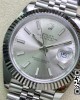 Rolex DateJust 41 126334 Clean Factory 1:1 Best Edition 904L Steel Silvery Stick Dial