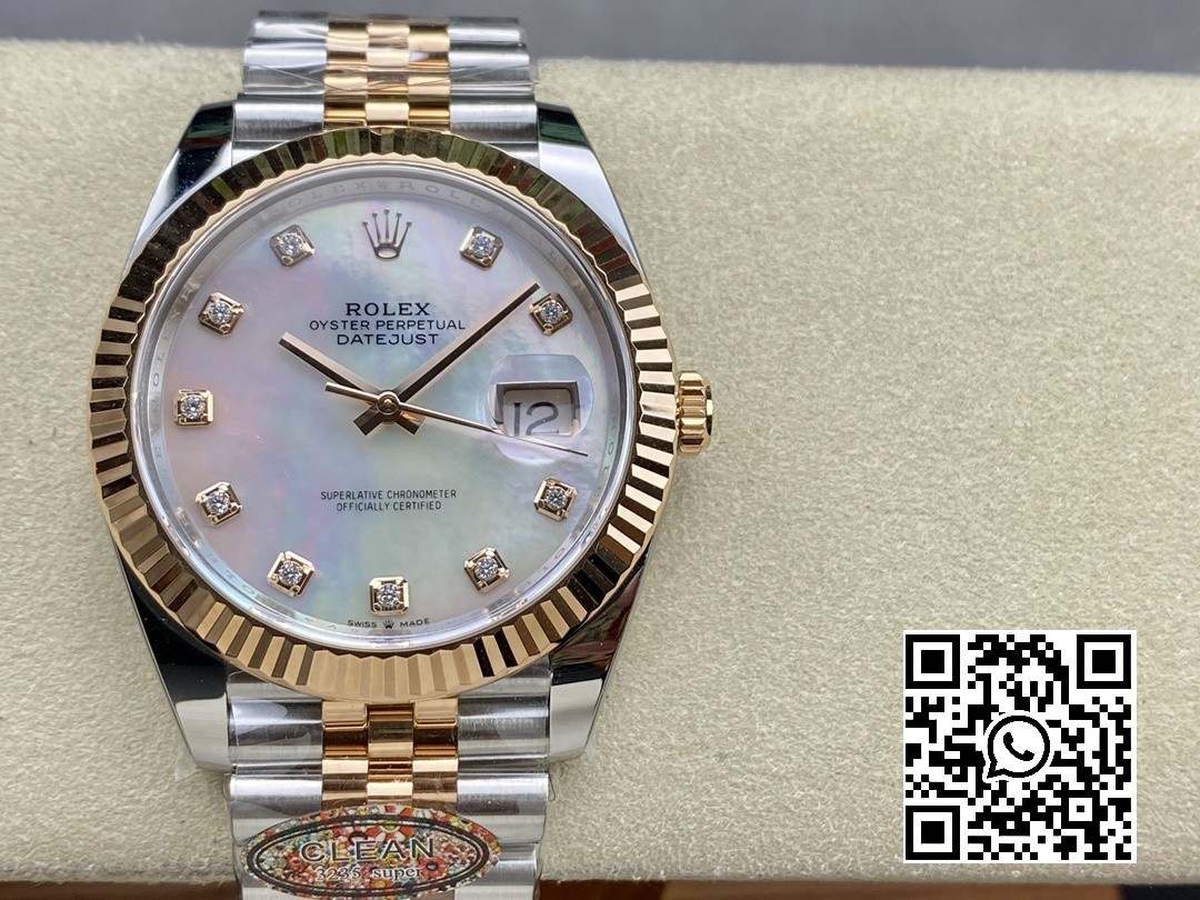 Rolex DateJust 41mm 126331 904L SS Clean Factory 1:1 Best Edition MOP Dial