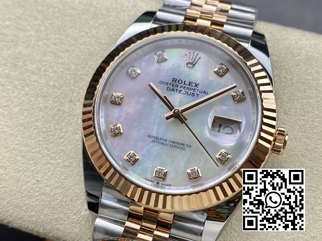 Rolex DateJust 41mm 126331 904L SS Clean Factory 1:1 Best Edition MOP Dial