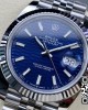 Rolex DateJust 41MM 126334 SS Clean Factory 1:1 Best Edition Blue Fluted Dial