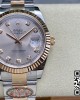 Rolex DateJust 41 126331 904L SS/RG Clean Factory 1:1 Best Edition Champagne Dial