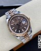 Rolex DateJust 41 126331 904L SS/RG VS Factory 1:1 Best Edition Brown Dial