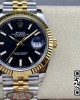 Rolex DateJust 41 126333 Clean Factory 1:1 Best Edition 904L Steel Black Stick Dial