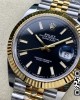 Rolex DateJust 41 126333 Clean Factory 1:1 Best Edition 904L Steel Black Stick Dial