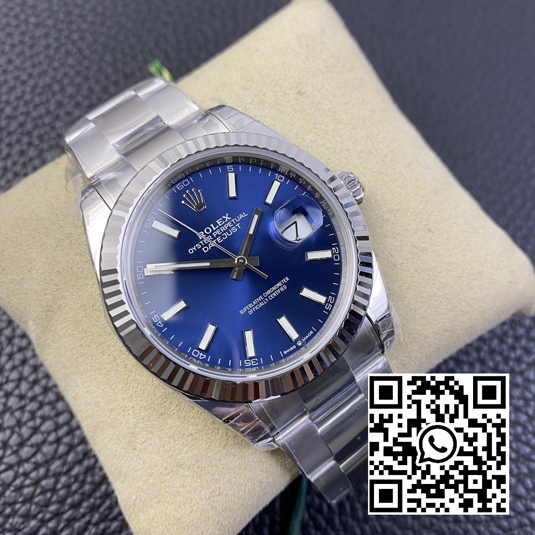 Rolex DateJust 41 126334 904L SS VS Factory 1:1 Best Edition Blue Dial