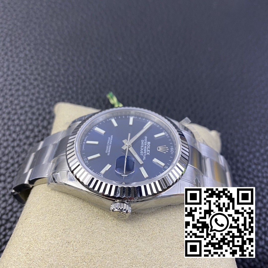 Rolex DateJust 41 126334 904L SS VS Factory 1:1 Best Edition Blue Dial