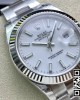 Rolex DateJust 41 126334 904L SS VS Factory 1:1 Best Edition White Dial