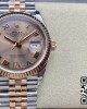 Rolex DateJust 36 SS/RG 126231 VS Factory 1:1 Best Edition 904L Steel RG Dial