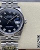 Rolex DateJust 36mm 126234 Clean Factory 1:1 Best Edition 904L Steel Black Diamond Dial