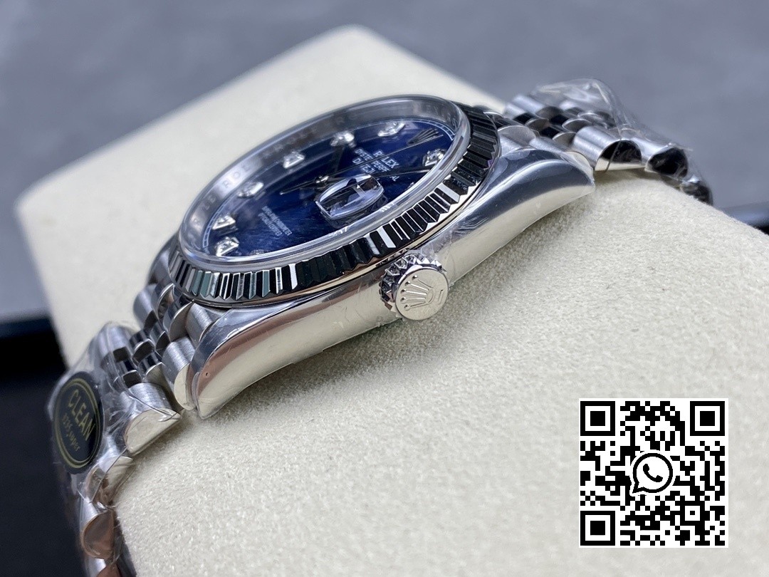 Rolex DateJust 36mm 126234 Clean Factory 1:1 Best Edition 904L Steel Blue Diamond Dial