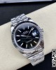 Rolex DateJust 41 126300 904L SS VS Factory 1:1 Best Edition Black Dial