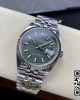 Rolex DateJust 36 SS 126234 Clean Factory 1:1 Best Edition 904L Steel Green Leaf Dial