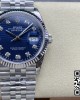 Rolex DateJust 36 SS 126234 VS Factory 1:1 Best Edition 904L Steel Blue Textured Dial