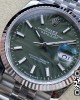 Rolex DateJust 36 SS 126234 VS Factory 1:1 Best Edition 904L Steel Green Leaf Dial