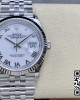 Rolex DateJust 36 SS 126234 VS Factory 1:1 Best Edition 904L Steel White Roman Dial