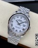 Rolex DateJust 36 SS 126234 VS Factory 1:1 Best Edition 904L Steel White Roman Dial