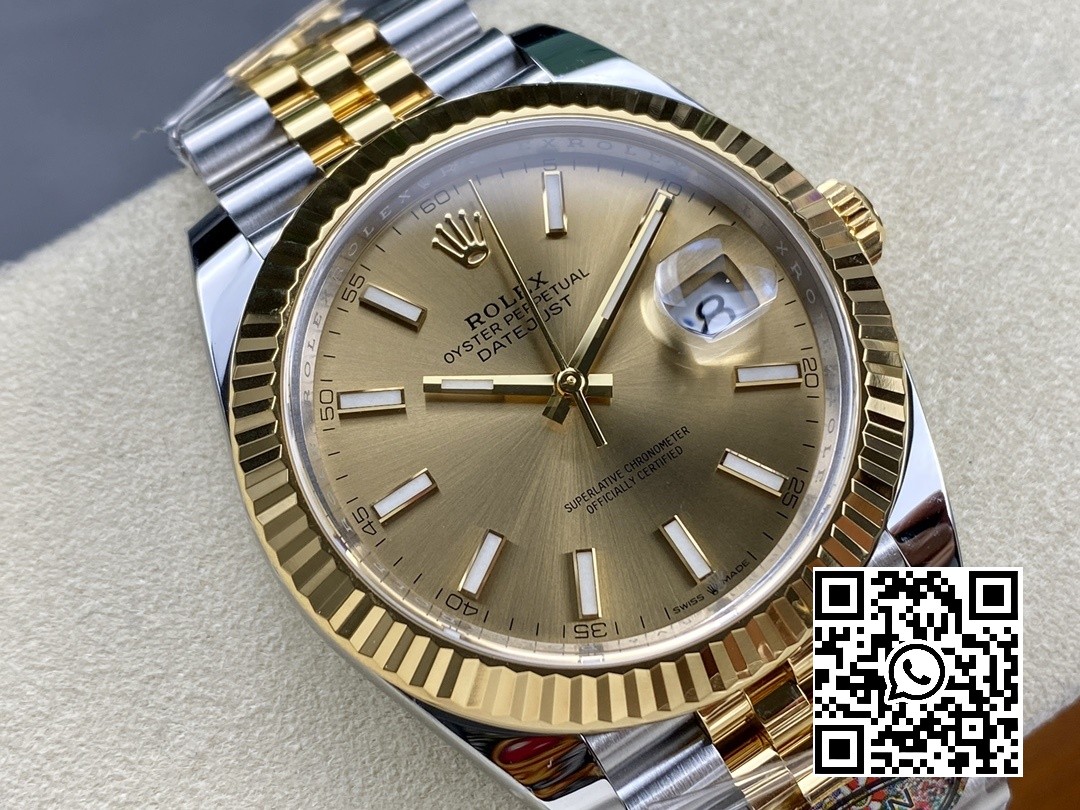 Rolex DateJust 36 126233 Clean Factory 1:1 Best Edition 904L Steel YG Sitck Dial