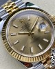 Rolex DateJust 36 126233 Clean Factory 1:1 Best Edition 904L Steel YG Sitck Dial