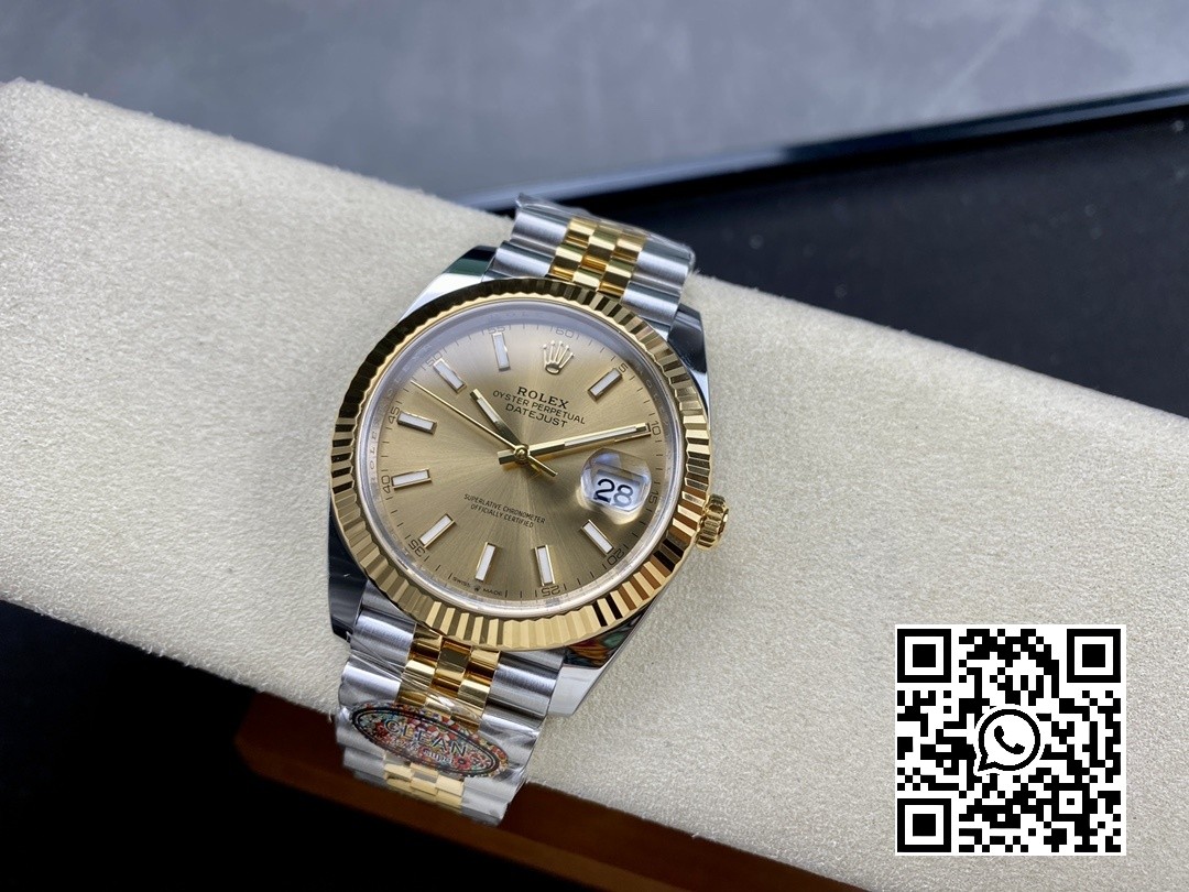 Rolex DateJust 36 126233 Clean Factory 1:1 Best Edition 904L Steel YG Sitck Dial