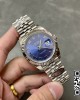 Rolex DateJust 36 126234 904L SS Clean Factory 1:1 Best Edition Fluted Bezel Bluw Roman Dial