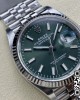 Rolex DateJust 36 126234 904L SS Clean Factory 1:1 Best Edition Fluted Bezel Green Dial