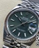 Rolex DateJust 36 126234 904L SS Clean Factory 1:1 Best Edition Fluted Bezel Green Dial