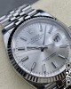 Rolex DateJust 36 126234 904L SS Clean Factory 1:1 Best Edition Fluted Bezel Silvery Dial