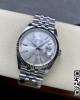 Rolex DateJust 36 126234 904L SS Clean Factory 1:1 Best Edition Fluted Bezel Silvery Dial