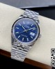 Rolex DateJust 36 126234 904L SS VS Factory 1:1 Best Edition Fluted Bezel Blue Dial