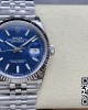 Rolex DateJust 36 126234 904L SS VS Factory 1:1 Best Edition Fluted Bezel Blue Dial