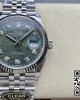 Rolex DateJust 36 126234 Clean Factory 1:1 Best Edition 904L Steel Green Leaves Dial