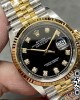 Rolex DateJust 36 126233 Clean Factory 1:1 Best Edition 904L Steel Black Diamonds Dial