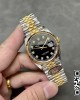 Rolex DateJust 36 126233 Clean Factory 1:1 Best Edition 904L Steel Black Diamonds Dial