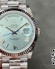 Rolex DayDate 228396 40mm GM Factory 1:1 Best Edition Ice Blue Dial