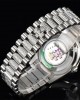 Rolex DayDate 36 SS CSF Best Edition Rome diamonds Pink Dial