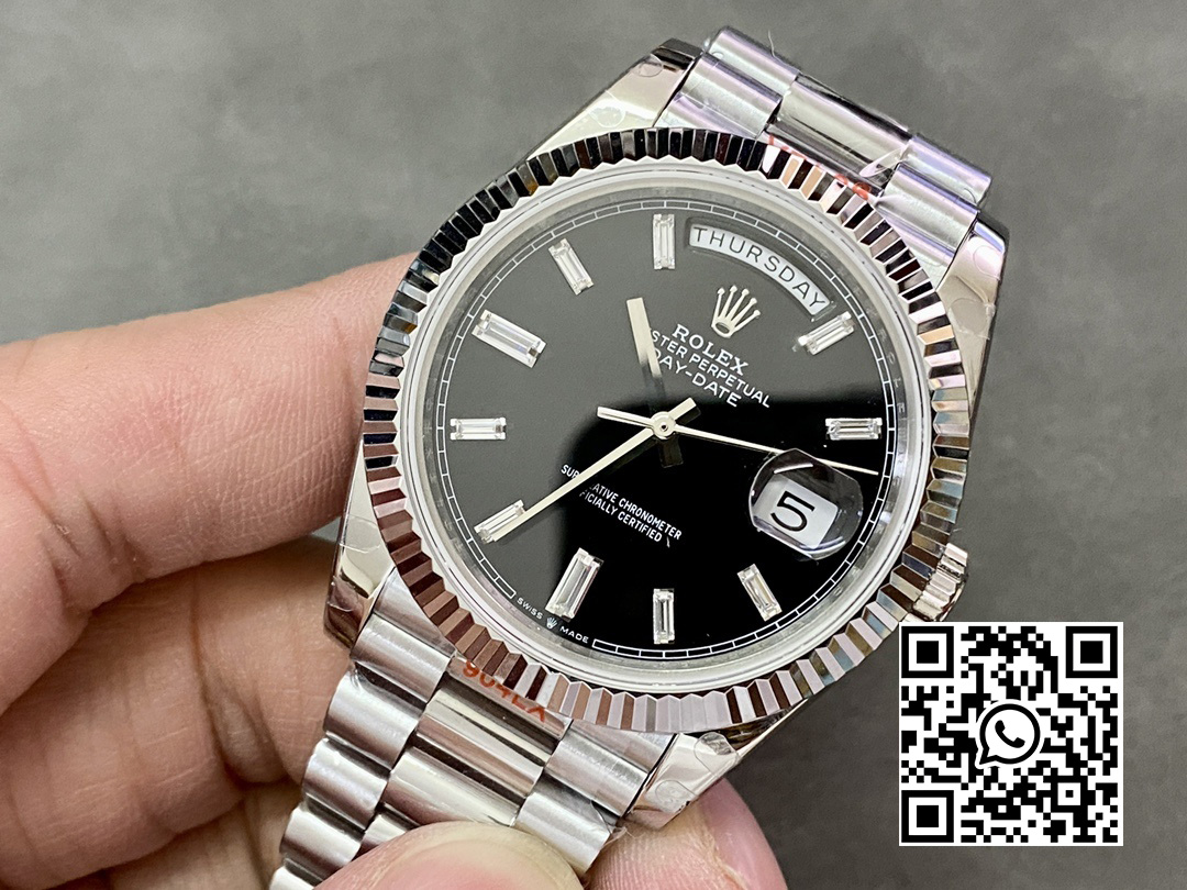 Rolex DayDate 228236 40mm GM Factory 1:1 Best Edition Black Dial