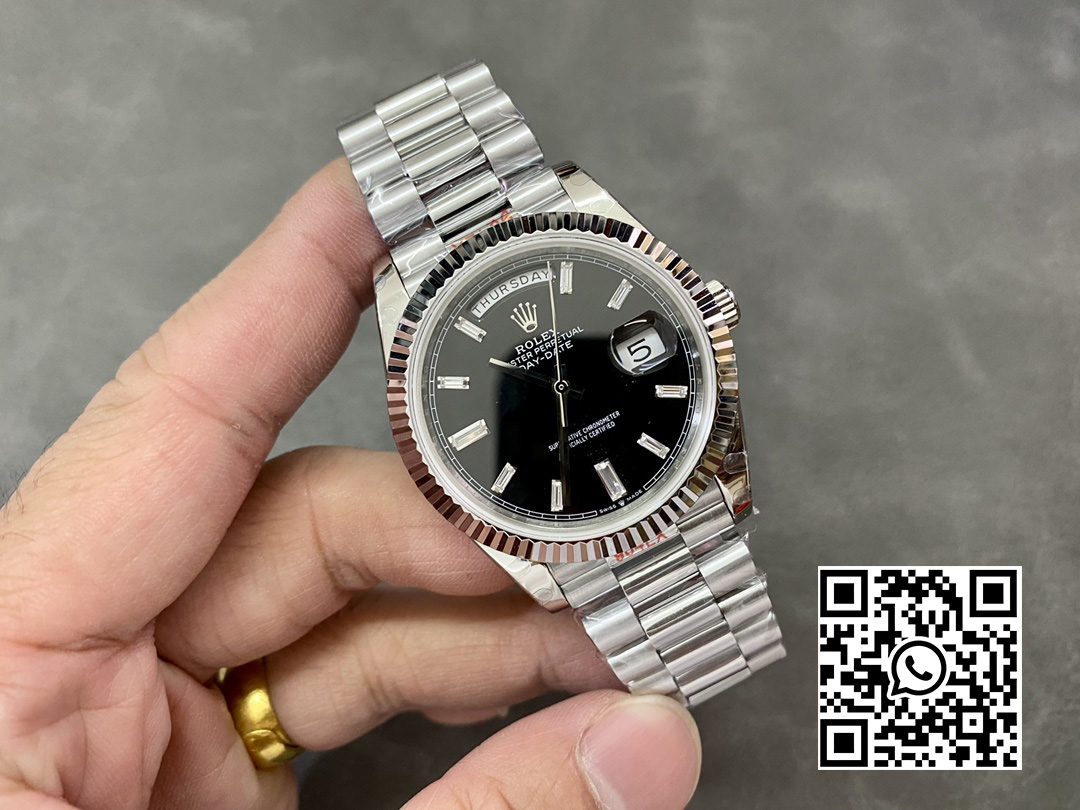 Rolex DayDate 228236 40mm GM Factory 1:1 Best Edition Black Dial