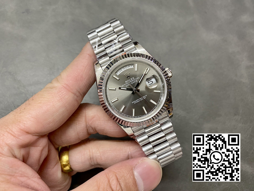 Rolex DayDate 228236 40mm GM Factory 1:1 Best Edition Gray Dial