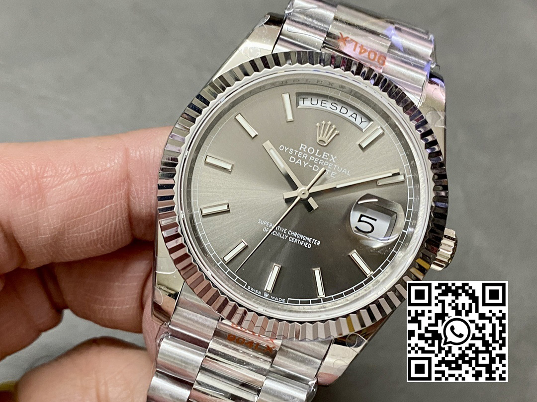 Rolex DayDate 228236 40mm GM Factory 1:1 Best Edition Gray Dial