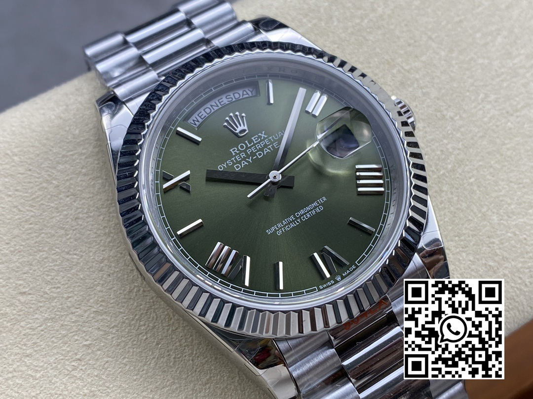 Rolex DayDate 228236 40mm GM Factory 1:1 Best Edition Green Dial