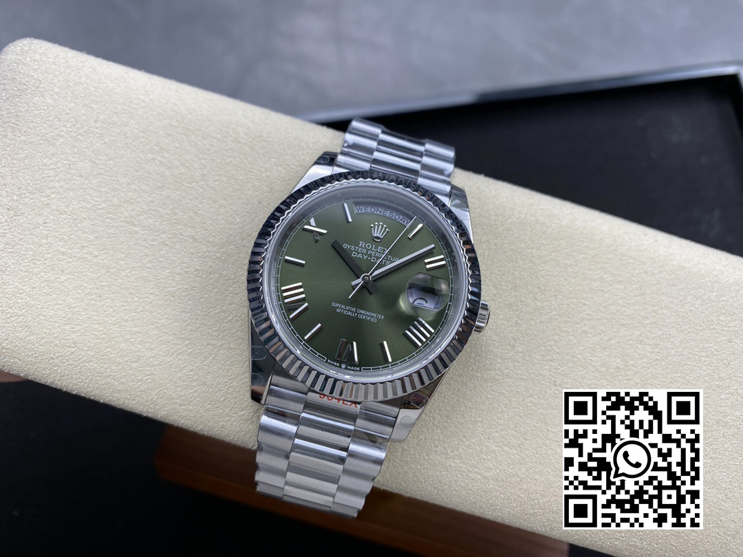 Rolex DayDate 228236 40mm GM Factory 1:1 Best Edition Green Dial