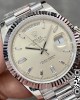 Rolex DayDate 228236 40mm GM Factory 1:1 Best Edition Silvery Dial