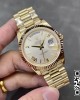 Rolex DayDate 228238 40mm YG GM Factory 1:1 Best Edition Silvery Dial