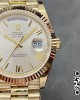 Rolex DayDate 228238 40mm YG GM Factory 1:1 Best Edition Silvery Dial