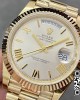 Rolex DayDate 228238 40mm YG GM Factory 1:1 Best Edition Silvery Dial