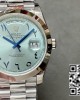 Rolex DayDate 228206 40mm GM Factory 1:1 Best Edition Ice Blue Dial