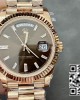 Rolex DayDate 228235 40mm RG GM Factory 1:1 Best Edition Brown Dial